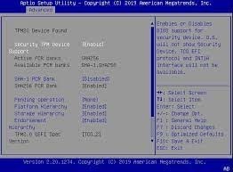 How To Enable TPM In BIOS Windows 10 How To Enable