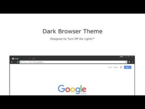 how-to-make-google-black-theme