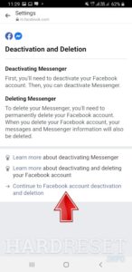 how-to-deactivate-messenger