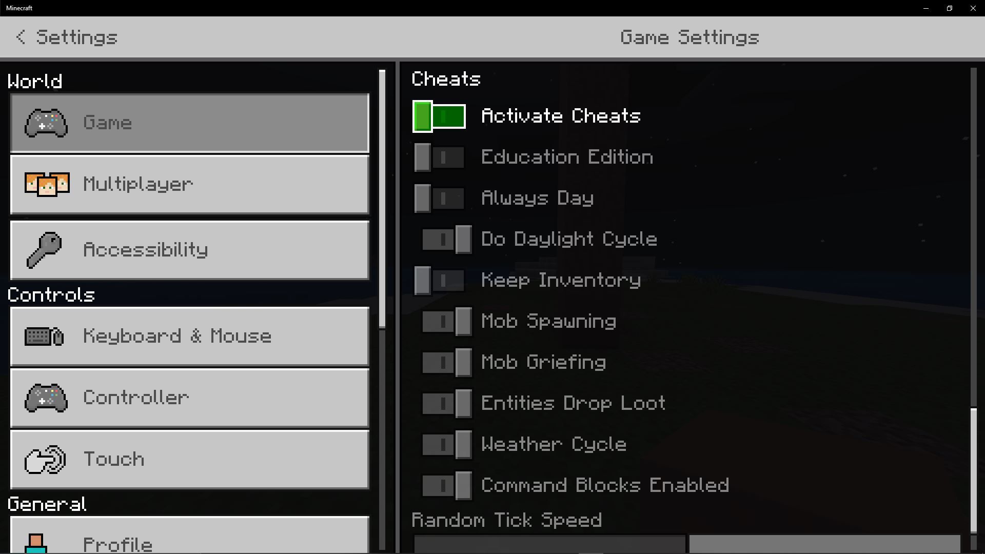 How To Enable Cheats In Minecraft How to Enable