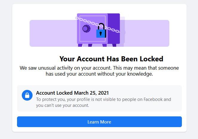 How To Unlock Facebook Account - How to Enable