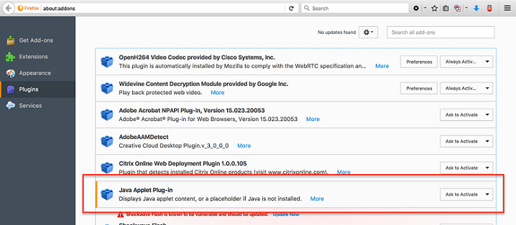 How To Enable Java On Mozilla - How to Enable