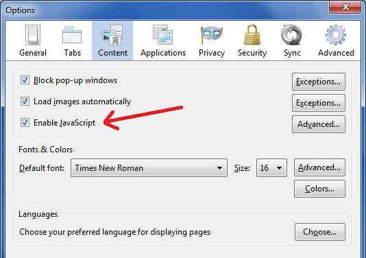 How To Enable Java On Mozilla - How to Enable