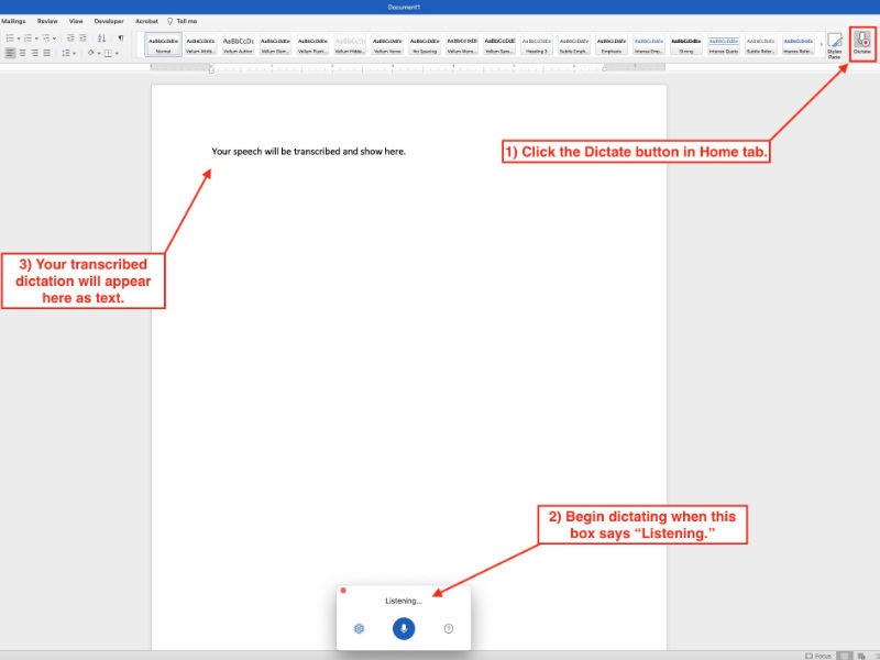 How To Dictate On Notes App