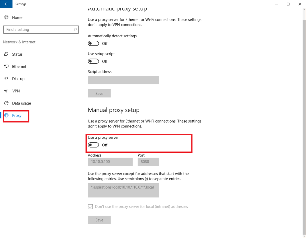 How To Enable Proxy In Windows 10 - How To Enable