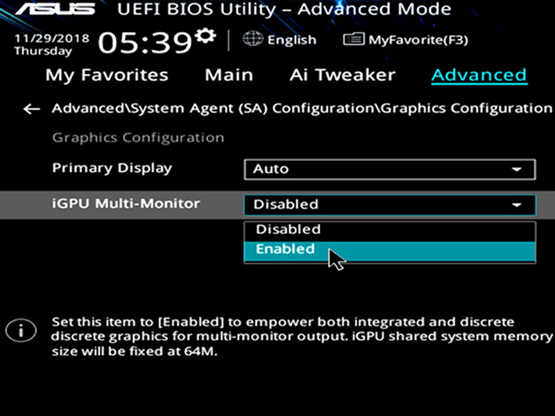 How To Enable Motherboard HDMI How to Enable