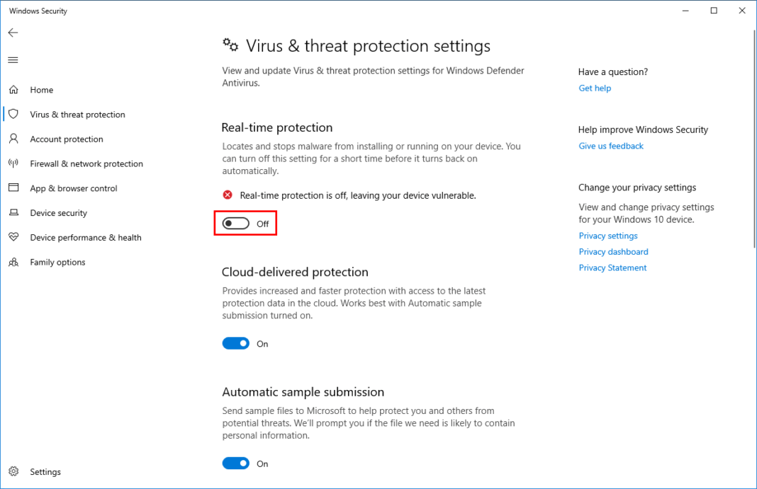 How To Enable Microsoft Defender In Windows 10 How to Enable