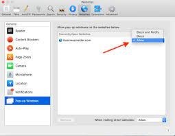 How To Allow Pop Up Windows On Mac - How to Enable