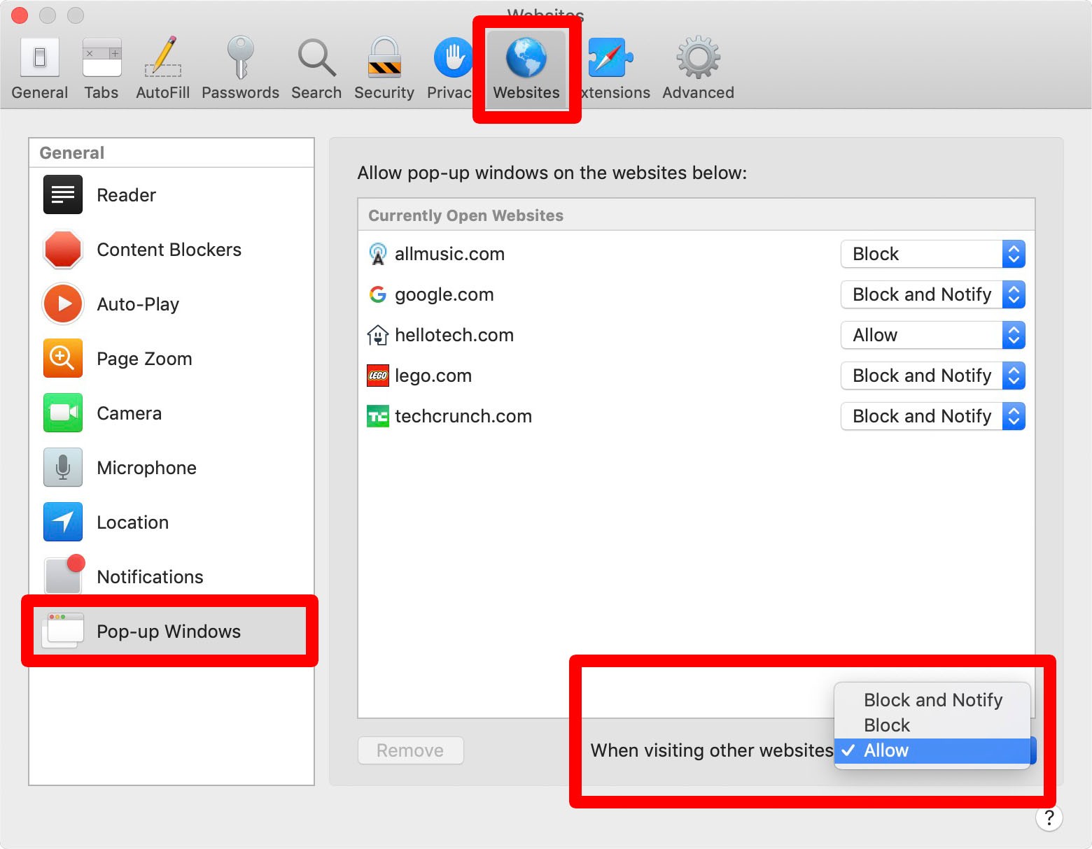 How To Allow Pop Up Windows On Mac - How to Enable