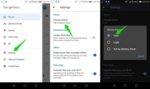 How To Turn On Dark Mode Google Drive