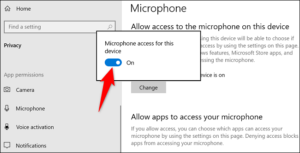 how-to-re-enable-microphone-on-windows-10